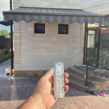 Маркиза с автоматикой навеса - Монтаж маркизы в Сочи